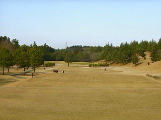 姉ヶ崎カントリー倶楽部にて撮影