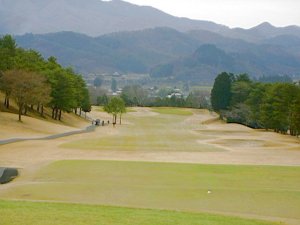 皆川城カントリークラブにて撮影
